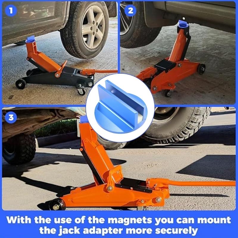 Multipurpose Adjustable Magnetic Clamps Adapter For Hydraulic Jacking Welding Equipment Quick Installation Nonslip Grip