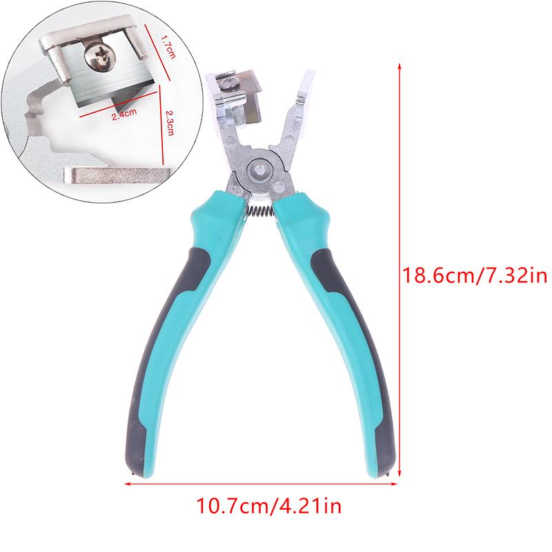 Industriell 90° Rettvinkel Ledningskanal Tang Pvc Pe Plast Rør Slange Saks Gummilist Saks Vinkel V Munn Klippetang