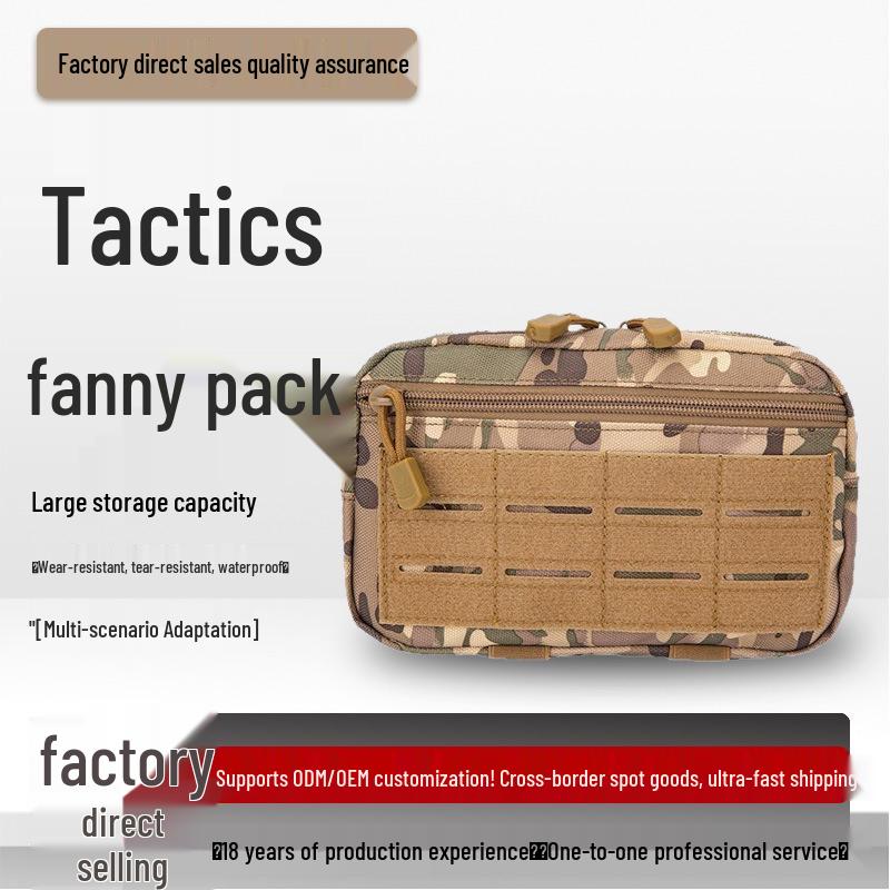 Hot-Selling Multi-Functional Outdoor Emergency Waist Bag with Medical and Digital Storage Options