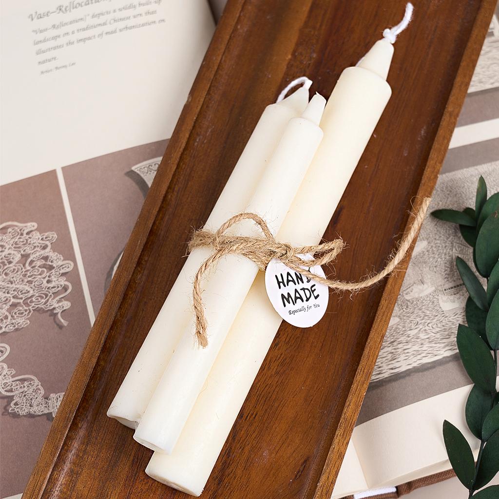 New Long Round Silicone Candle Mold DIY Long Rod Wax Stick Home Decor Tool Handmade Geometry Aromath Candles Making Supplies