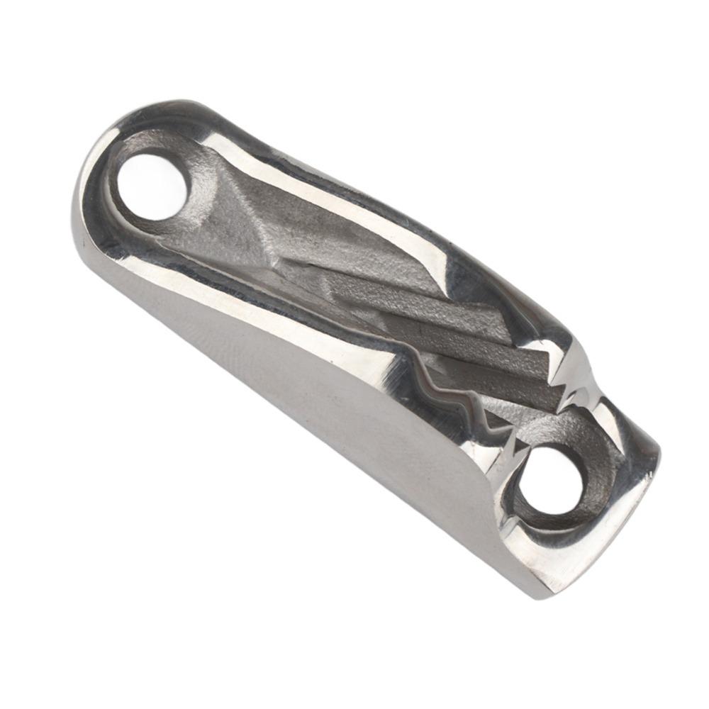 Silver Rope Line Clamp 6mm Rope Cam Cleat Nautical Equipment Boat Clam Cleat  Marine Applications