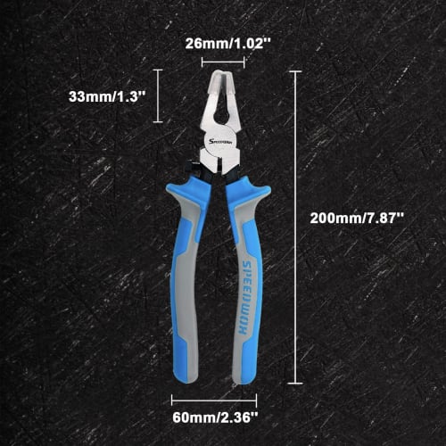 SPEEDWOX Glass Running Pliers, Glass Cutting Tool, Glass Cutter, Glass Pliers, Glass Nippers, Tongs with Rubber, Stained Glass Nippers, Glass Cutting