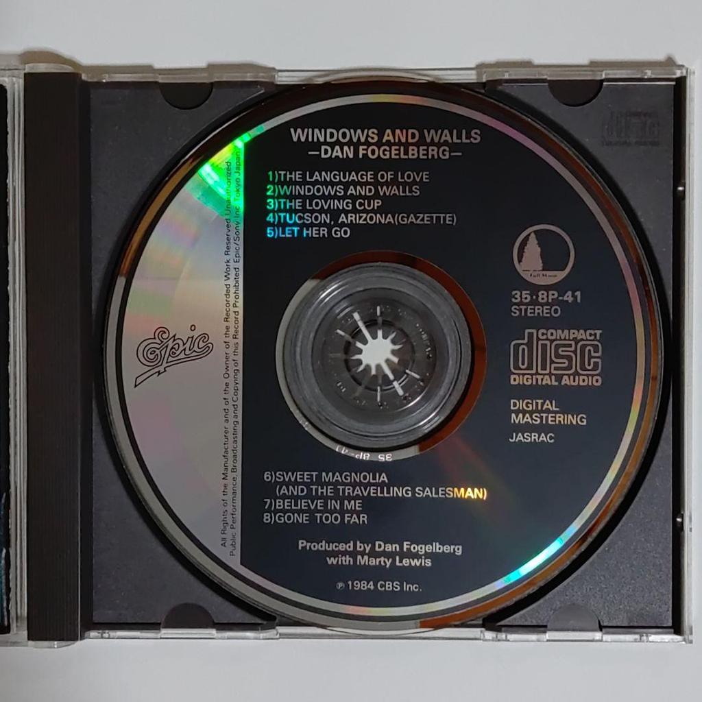 [USED] Dan Fogelberg/Windows and Walls