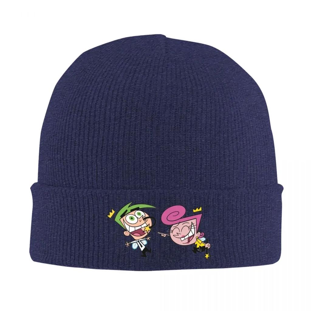 Fairly Oddparents  Cosmo Warm Knitted Cap Hip Hop Bonnet Hat Autumn Winter Outdoor Beanies Hats for Unisex Women Adult