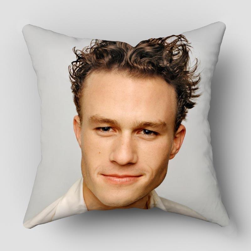 Heath Ledger Kissenbezug Kissenbezug nach Wunsch Modernes Heim Dekokissenbezug für Wohnzimmer 45X45cm