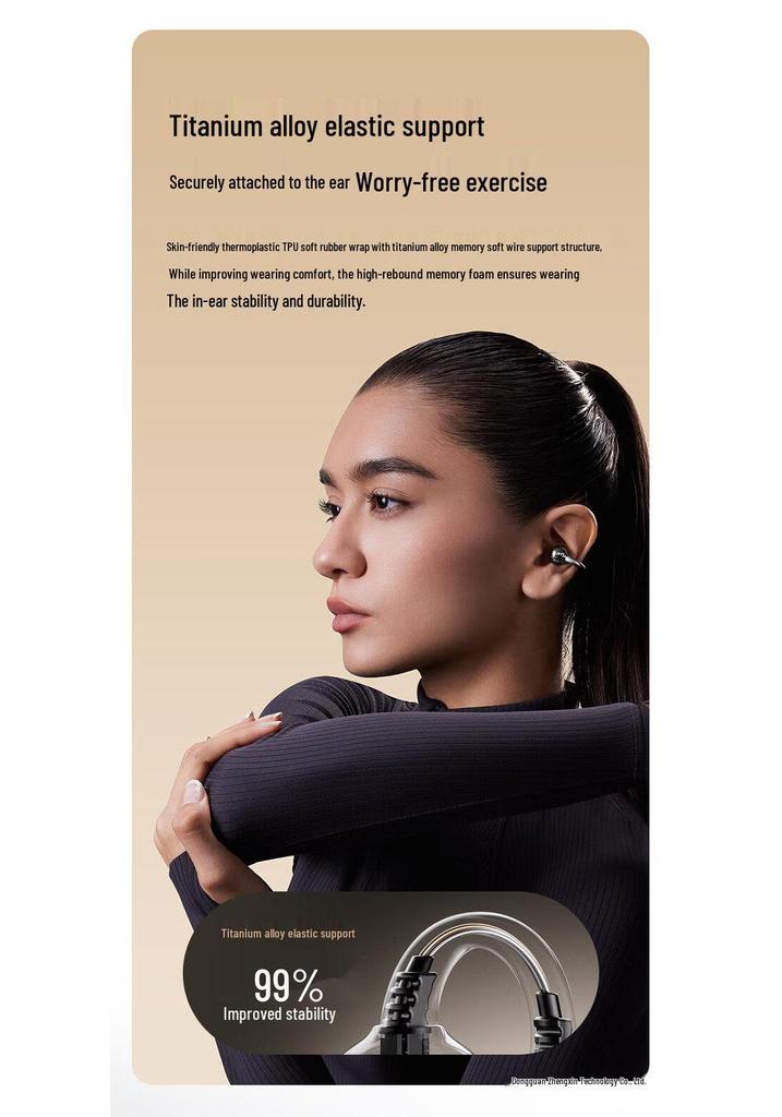 2025 New Model Over-Ear Bluetooth Sports Bone Conduction Earbuds