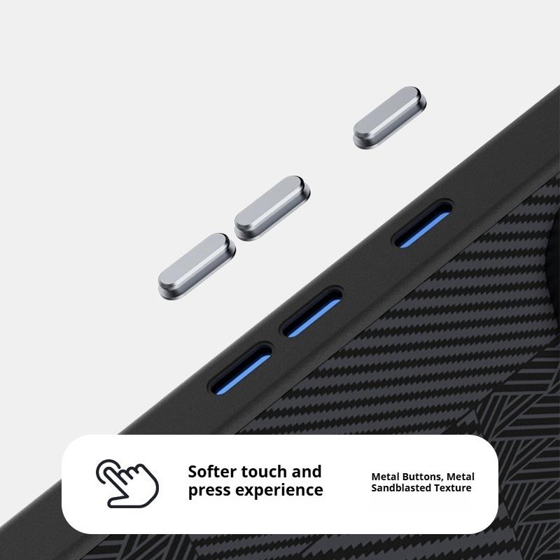 For Google Pixel 11 Pro XL Carbon Fiber Pattern Phone Case for Google 10 Pro XL10a 9 9a Magnetic Charging Metal Lens Frame Cover