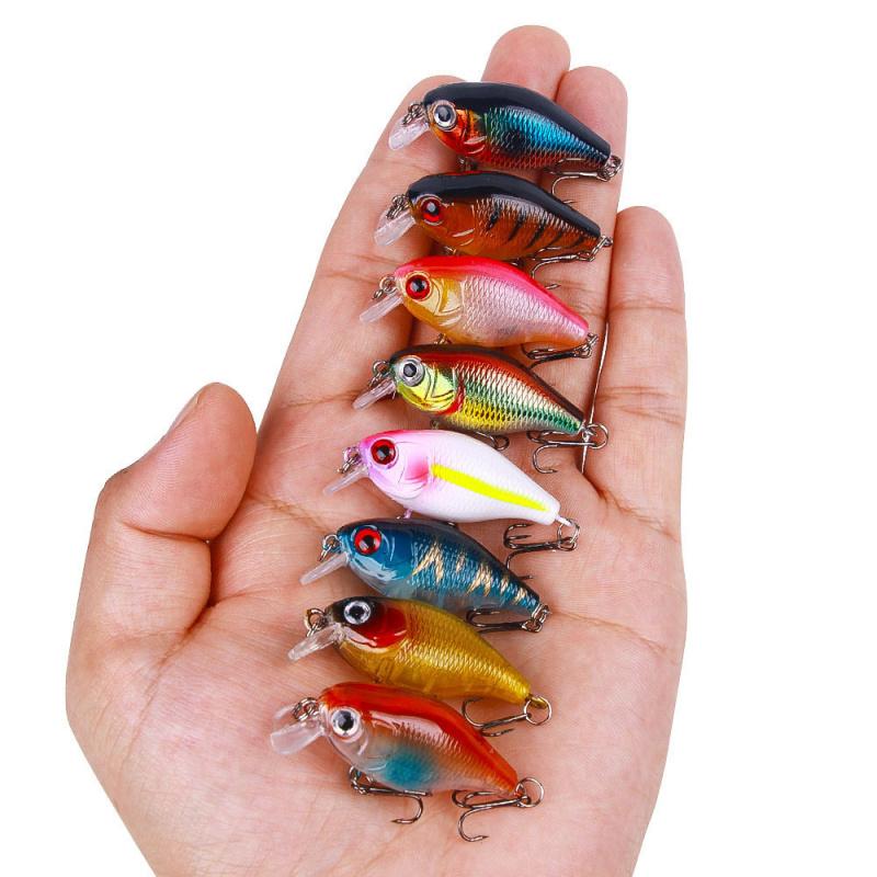 Lure Bait Floating Rock Small Fathead4.5cm4gBionic Bait Non-Air Force Freshwater and Saltwater Universal Bass and Mandarin Fish