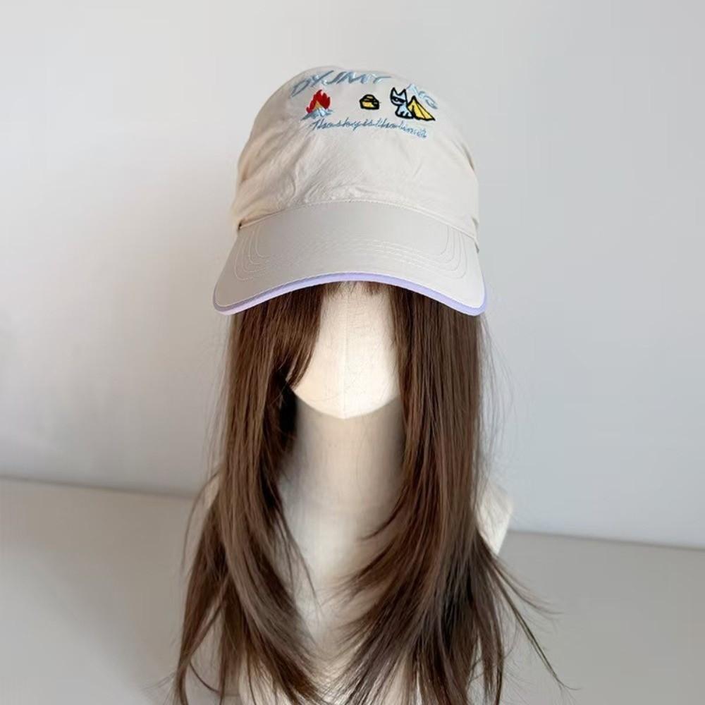 Sunshade Headscarf Baseball Hat Breathable Sunshade Baseball Cap  Hip Hop