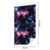 Watercolor Galaxy Wallpaper Navy Blue, Black, Blue and Purple 50x1000