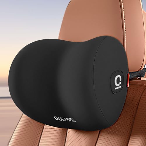 

Car Headrest Neck Pad, Neck Support, Memory Foam, Breathable, Easy Installation, Washable, for Long Drives, Car Accessories, Travel, Car Camping, Offi