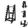 8-tier Katanas Model Stand Desktop Wooden Mini Katanas Toys Support Portable Sword Display Rack for Anime Lovers 11x 10.5x22 Cm