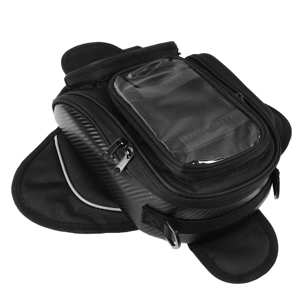 Motorradtasche Öl Kraftstofftank Rucksack Touchscreen Wasserdicht Großer Bildschirm Magnetbefestigung Fahren
