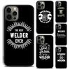 The Best Welder Ever Quotes Phone Case For iPhone 17 Air 16 15 14 Plus Apple 16 11 12 13 Pro Max Coque