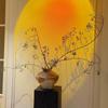 Wabi-Sabi Style Mountain Preserved Flower & Dried Branch Floor Ikebana Ornament