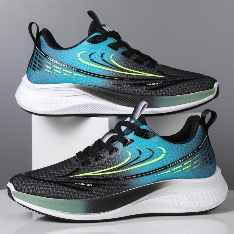 Spring and Summer New Non-slip Soft-soled Tide and Casual Sports Shoes Men's Lightweight Thick-soled Running Men's Shoes