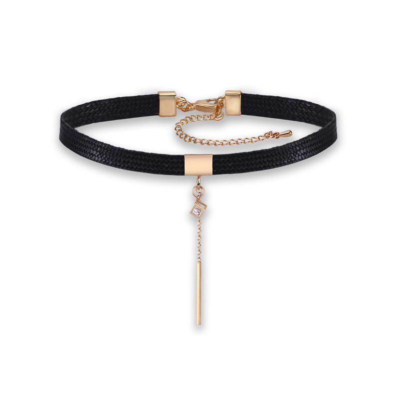 Elegante Koreanische Liebeswürfel Quasten Halskette Für Frauen In 18 Karat Roségold Beschichtetem Design