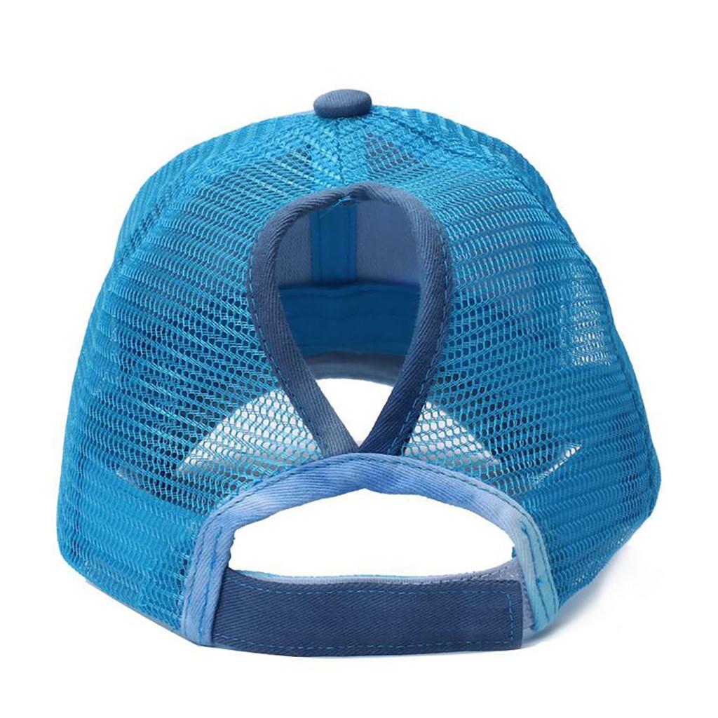 Outdoor Unisex Baseball Mesh Cap Open Multicolor Color Sun Hat Cap