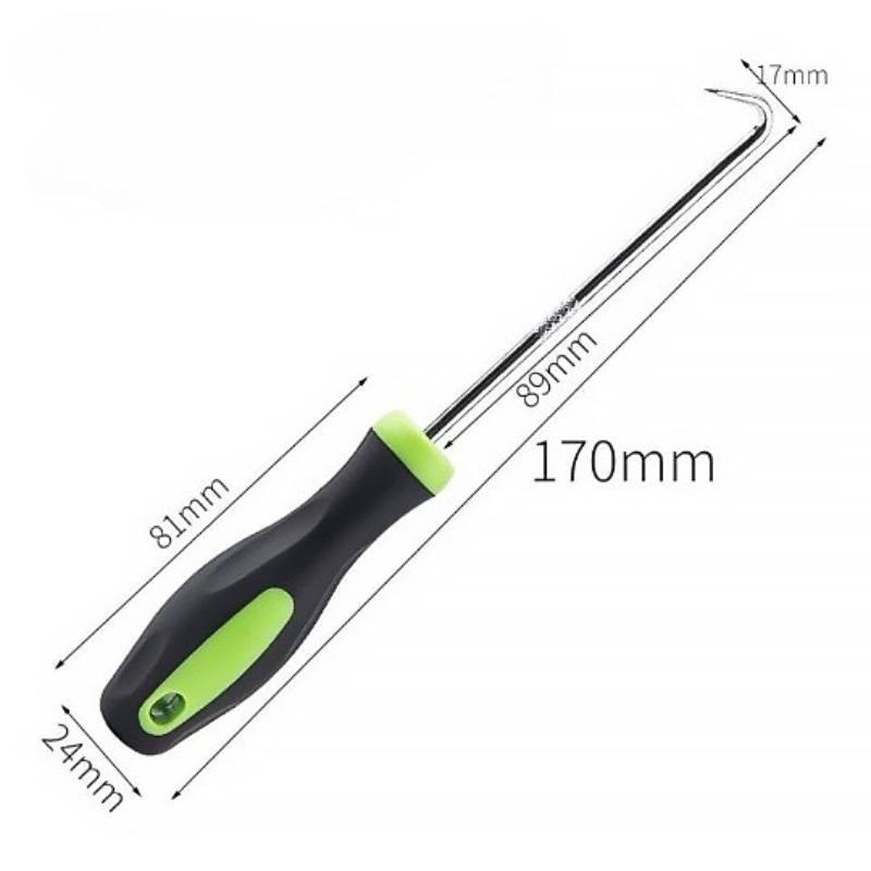 Heavy-Duty Weed Puller Tool Ergonomic Root Remover for Lawn Patio Gravel Effortless Manual Weeding Tool with Non-Slip Grip