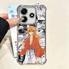 Rurouni Kenshin Anime Plating Phone Case For Xiaomi Poco X5 X6 X7 X8 Pro Max F8 Ultra F7 M8 M7 M5S Redmi 15C 15 14C 13C 13 X3 12