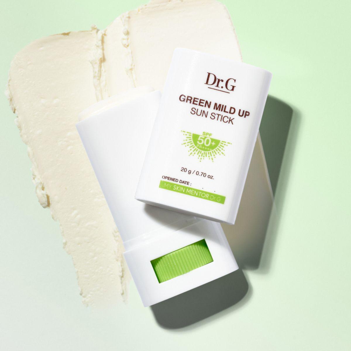

Dr.G Green Mild Up Sun Stick SPF50+ PA++++ 20g — Gentle, Non-Irritating Mineral UV Protection for Sensitive Skin