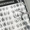 Thai Style False Eyelashes Segmented Natural Eyes Makeup No Need Glue False Eyelashes Self-Adhesive Cluster Diy Lashes Extension