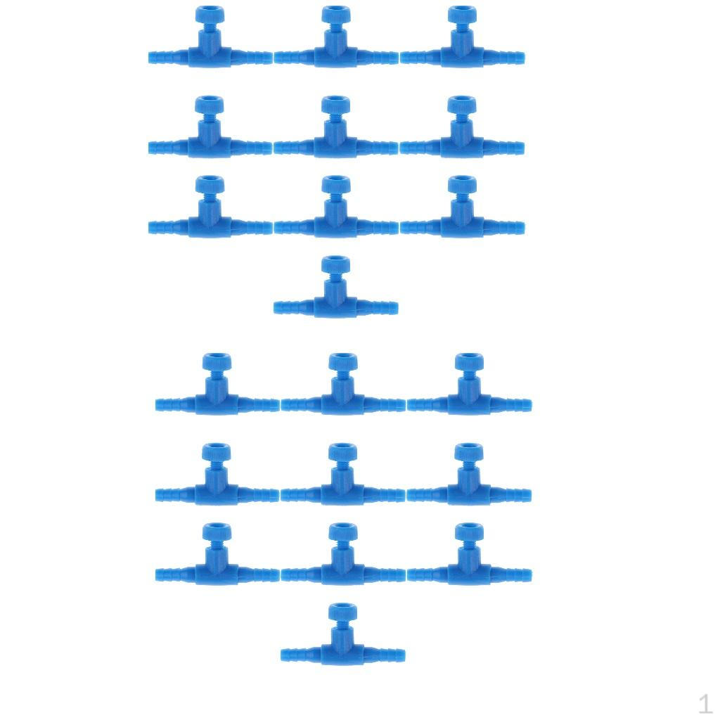 

20pcs Aquarium Air Pump Fittings Valve Connector Non- PICK #2