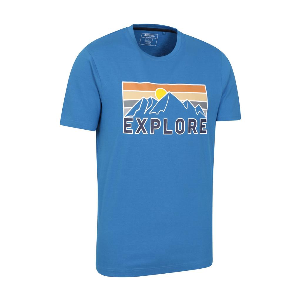 Mountain Warehouse Mens Explore Organic T-Shirt