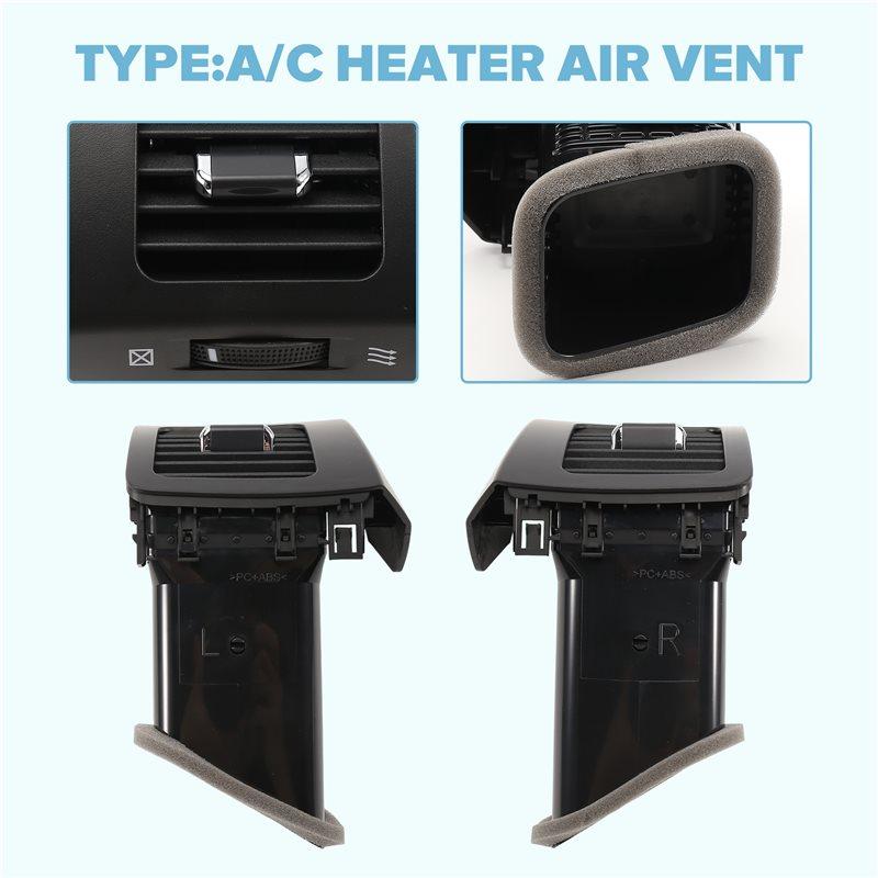 N24R-For Toyota Prado Lexus Gx470 1 Pair Dash Register A/C Heater Air Vent 55660-60150-C0 55650-60110-C0