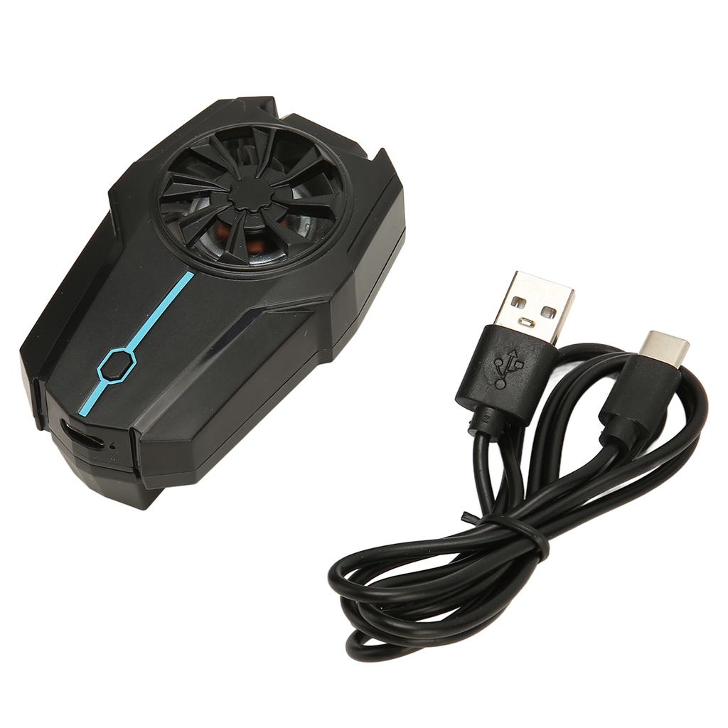 Phone Cooling Fan Super Silent Mobile Phone Radiator Cooler Clip for Playing Games Watching Videos