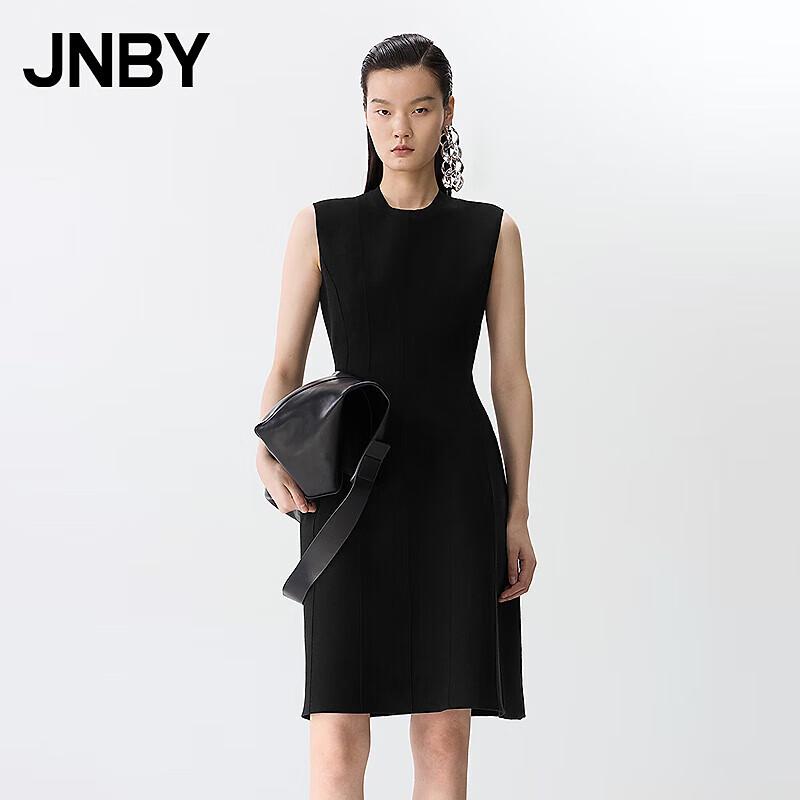 JNBY 2025 Весеннее миди-платье без рукавов X-силуэта L