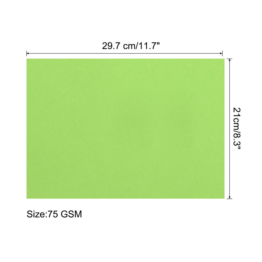 50 Sheets Colorful DIY Kids Handmade Origami Colored Copy Paper Printer Paper for Office Printing 8.5x11" 75gsm Fluorescent