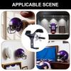 Rustproof Metal Materials Three Screw Installation Football Helmet Wall Hanger Modern Football Helmet Display Mount