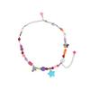 Bohemian Vintage Women Colorful Beaded Star Necklaces Sweet Aesthetic Choker Statement Necklace Pendant Jewelry Gift