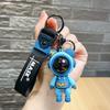 Colorful Play Lightning Bear Keychain Resin Material Cute Cartoon Gift Style