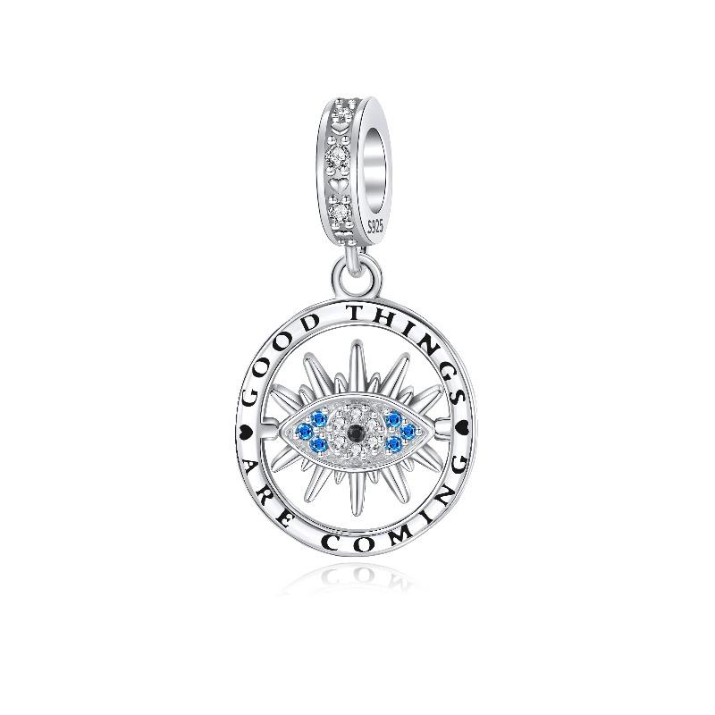 Copper Charms Earth Turtle Bird Starfish Evil Eyes Beads Fit Original Bracelet Bangle Diy Pendant Fine Jewelry Gift