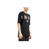 Li Ning Sports Fashion Series SS21 Paris Fashion Week Loose Cultural Short Sleeve T-Shirt Men T-Shirt Black AHSR071-2