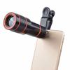 Clip-On 12X Optical Zoom Hd Telescope Camera Lens For Universal Mobile Phone