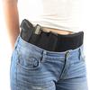 Outdoor Concealed Carry Ultimate Belly Band Holster Gun Pistol Holsters Fits All Pistol (Color: Black)