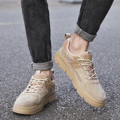 Fashion Men's Round Toe Casual Shoes Trendy High Quality Youth Outdoor Leisure Activities Daily Comfortable Walking Lace Up Sneakers