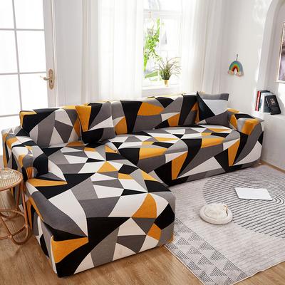Printed Elastic Sofa Covers For Living Room Geometric Couch Cover Pets Corner L Shaped Sofa Cover Chaise Longue Sofa Slipcover