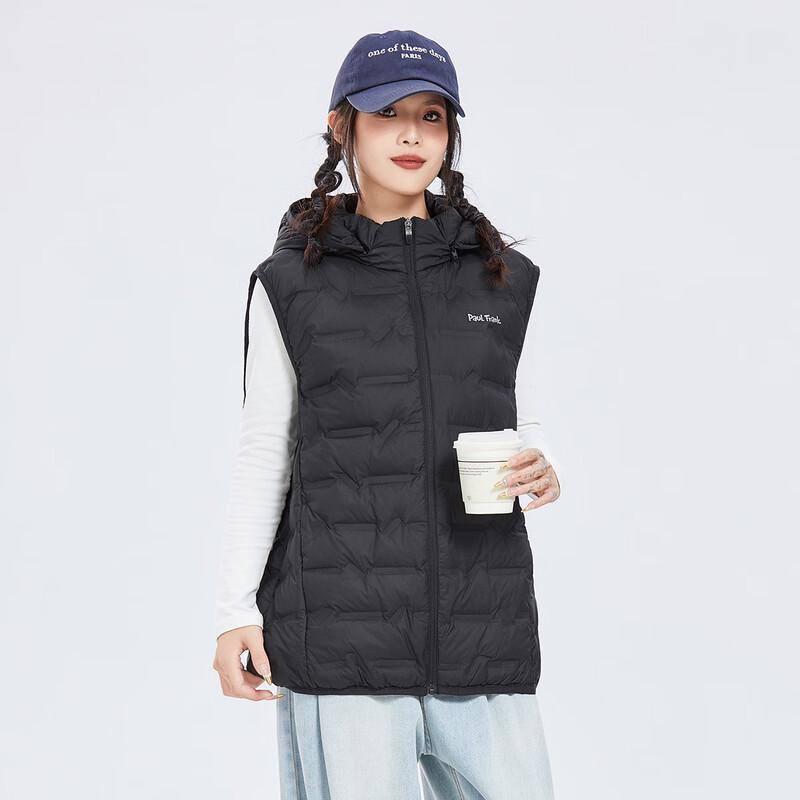 paul frank Unisex Hooded Down Puffer Vest