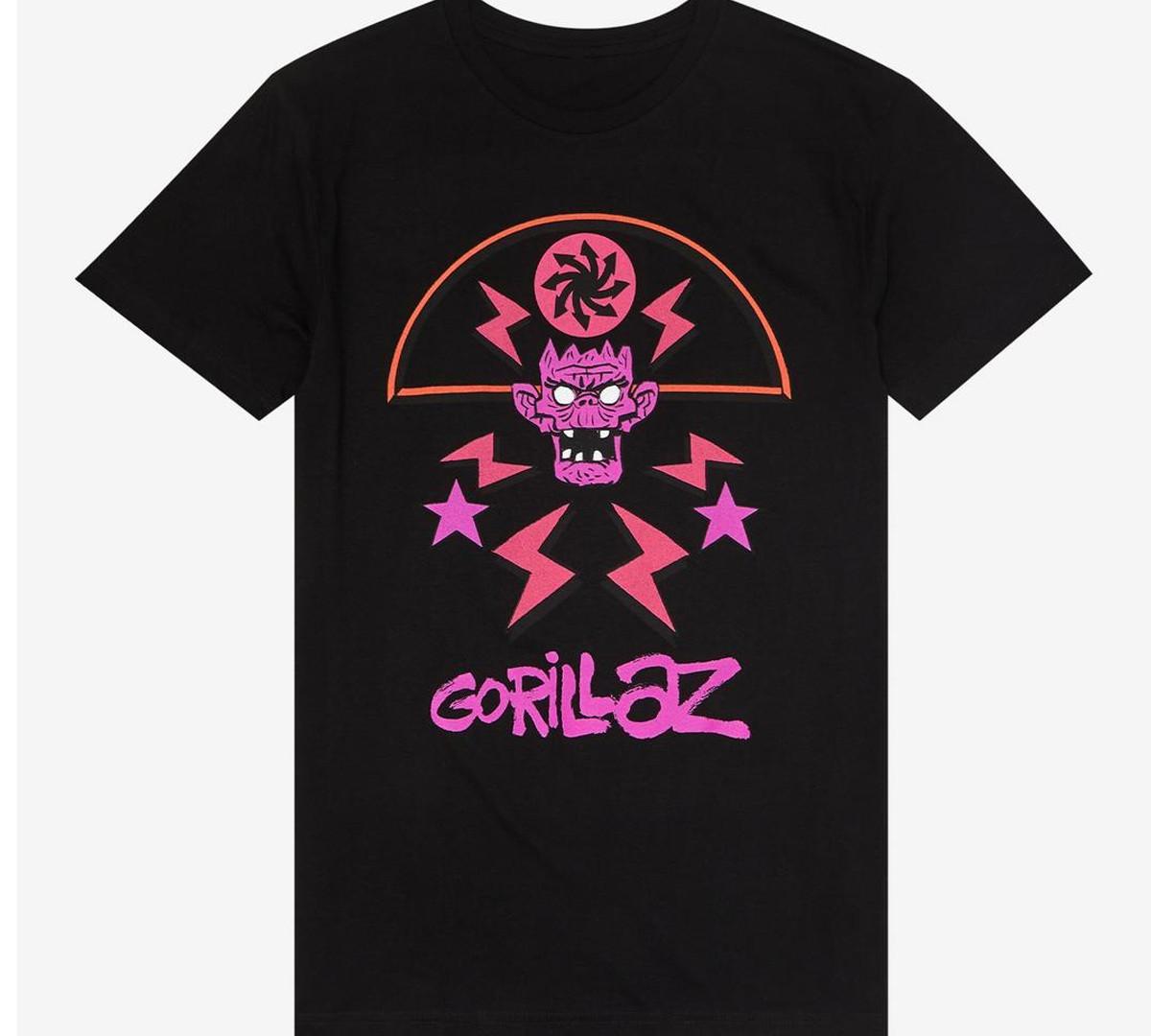 Gorillazzband Island HOT NEW T-shirt black 1F2914 M