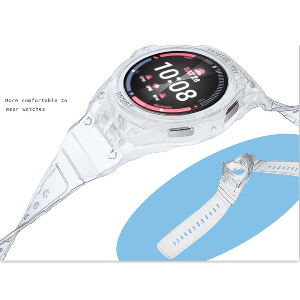 Coque de protection TPU pour cadre, bracelet de montre pour Samsung Galaxy Watch 7/6/5/4/FE 40 mm 44 mm, bracelet, étui bumper