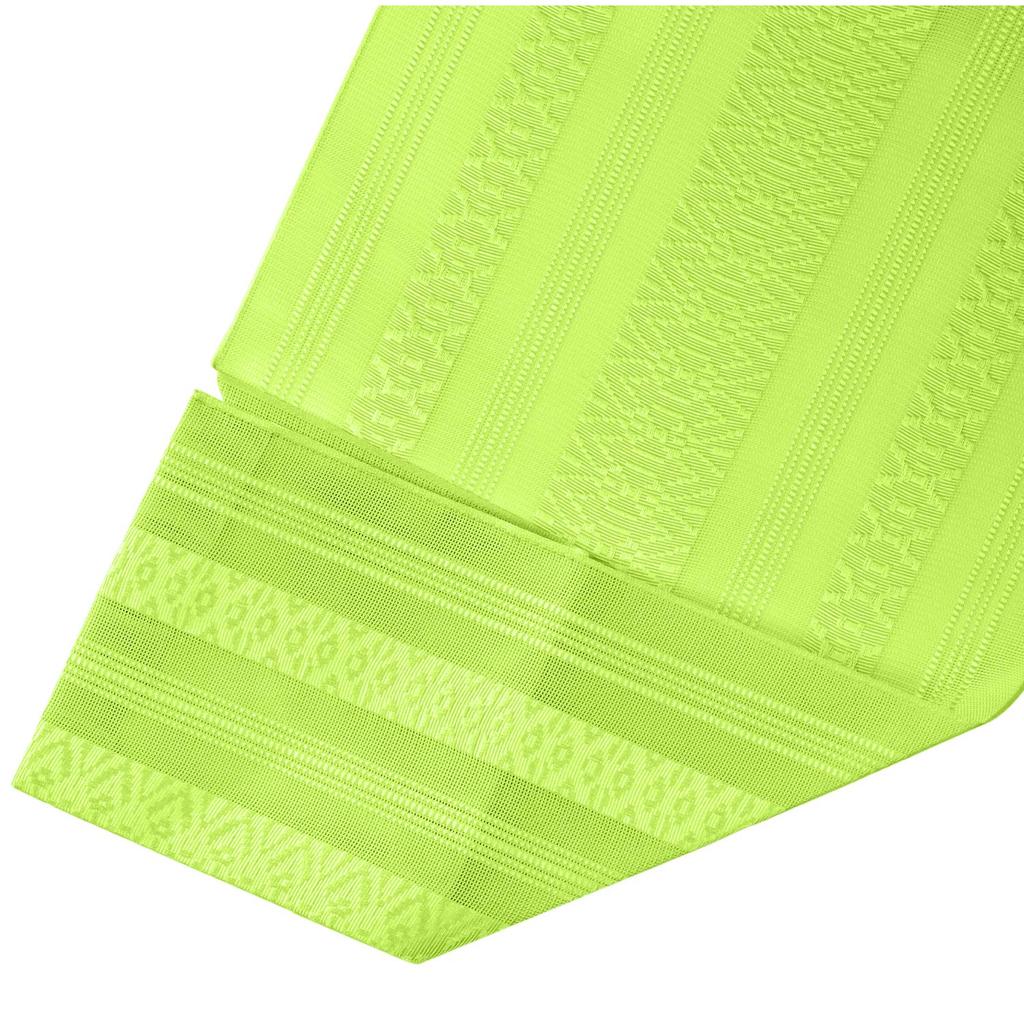 Obi Nagoya Obi Gauze Fabric Kenjo Pattern 8 Sun Made in Japan [KYOETSU] Women's (Solid Color/Light Green)