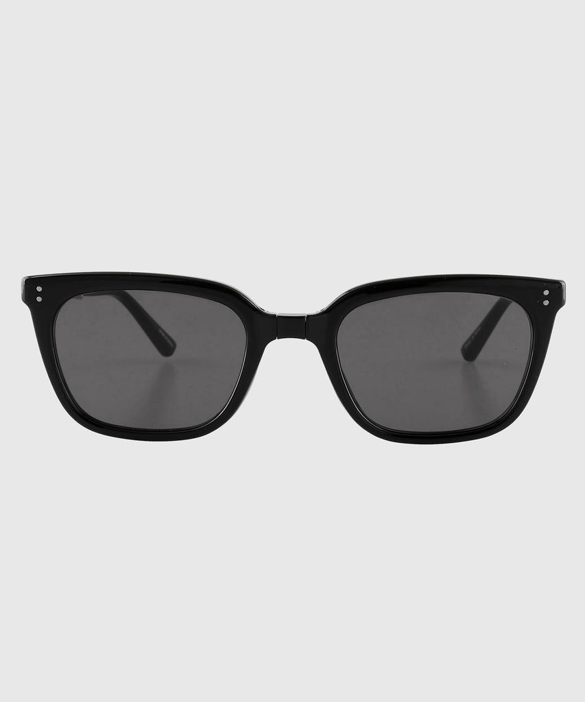 Tuditeo Arc Unisex Oversized Square Retro Foldable Sunglasses C1 Black