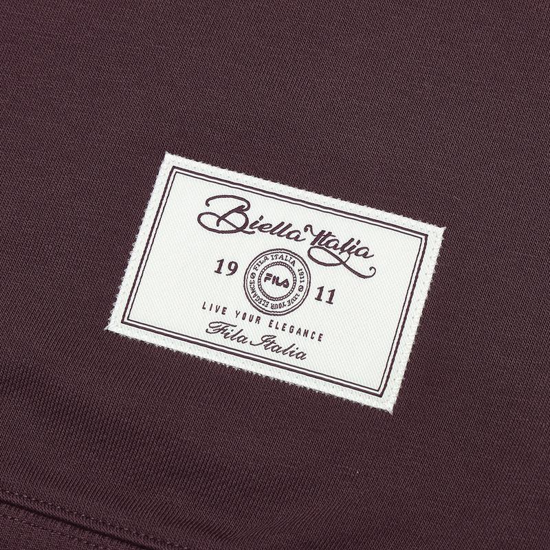 New FILA Sweatshirts Men's Earth Umber F11U439203FDR