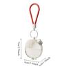 Mini Portable Travel Organizer Transparent Storage Case Keychain Jewelry Storage Box  Women