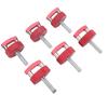 Fastener Thumb Screws Integrated D Ring Aluminum Alloy Anodized Quick Removal Thumb Screw Replacement for JK JL JT