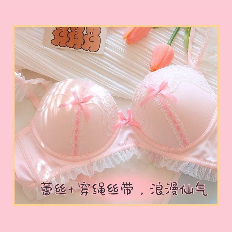 Girls Cute Push Up Bras Padded Underwear Women Sexy Bras Female Lingerie
